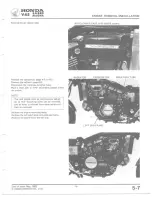 Предварительный просмотр 76 страницы Honda V 45 SABRE-VF750S 1982 Shop Manual