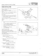 Предварительный просмотр 77 страницы Honda V 45 SABRE-VF750S 1982 Shop Manual