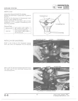 Preview for 84 page of Honda V 45 SABRE-VF750S 1982 Shop Manual