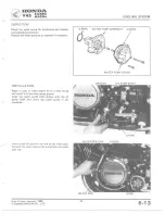 Preview for 91 page of Honda V 45 SABRE-VF750S 1982 Shop Manual