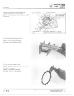 Preview for 107 page of Honda V 45 SABRE-VF750S 1982 Shop Manual