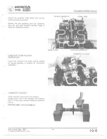 Предварительный просмотр 132 страницы Honda V 45 SABRE-VF750S 1982 Shop Manual