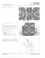 Предварительный просмотр 149 страницы Honda V 45 SABRE-VF750S 1982 Shop Manual