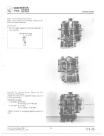 Предварительный просмотр 156 страницы Honda V 45 SABRE-VF750S 1982 Shop Manual