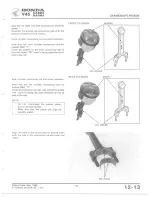 Предварительный просмотр 171 страницы Honda V 45 SABRE-VF750S 1982 Shop Manual