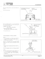 Предварительный просмотр 181 страницы Honda V 45 SABRE-VF750S 1982 Shop Manual