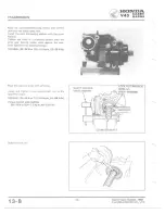 Предварительный просмотр 182 страницы Honda V 45 SABRE-VF750S 1982 Shop Manual