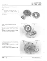 Предварительный просмотр 213 страницы Honda V 45 SABRE-VF750S 1982 Shop Manual