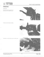 Preview for 233 page of Honda V 45 SABRE-VF750S 1982 Shop Manual