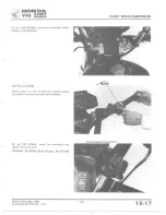 Preview for 235 page of Honda V 45 SABRE-VF750S 1982 Shop Manual