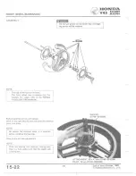 Preview for 240 page of Honda V 45 SABRE-VF750S 1982 Shop Manual