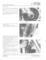 Preview for 242 page of Honda V 45 SABRE-VF750S 1982 Shop Manual