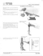 Preview for 251 page of Honda V 45 SABRE-VF750S 1982 Shop Manual