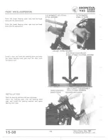 Preview for 256 page of Honda V 45 SABRE-VF750S 1982 Shop Manual