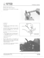 Preview for 268 page of Honda V 45 SABRE-VF750S 1982 Shop Manual