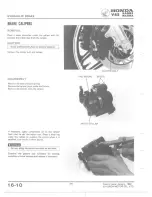 Preview for 269 page of Honda V 45 SABRE-VF750S 1982 Shop Manual