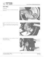 Preview for 275 page of Honda V 45 SABRE-VF750S 1982 Shop Manual