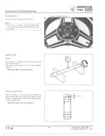 Preview for 276 page of Honda V 45 SABRE-VF750S 1982 Shop Manual