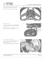 Preview for 279 page of Honda V 45 SABRE-VF750S 1982 Shop Manual