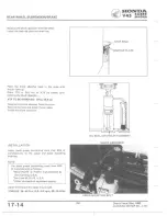 Preview for 286 page of Honda V 45 SABRE-VF750S 1982 Shop Manual