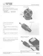 Preview for 312 page of Honda V 45 SABRE-VF750S 1982 Shop Manual