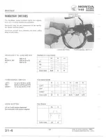 Preview for 318 page of Honda V 45 SABRE-VF750S 1982 Shop Manual