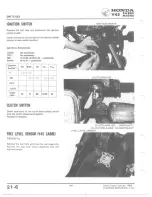 Preview for 320 page of Honda V 45 SABRE-VF750S 1982 Shop Manual