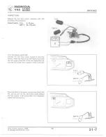 Preview for 321 page of Honda V 45 SABRE-VF750S 1982 Shop Manual