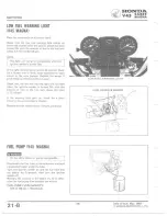 Preview for 322 page of Honda V 45 SABRE-VF750S 1982 Shop Manual