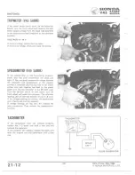 Preview for 326 page of Honda V 45 SABRE-VF750S 1982 Shop Manual