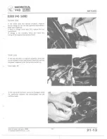 Preview for 327 page of Honda V 45 SABRE-VF750S 1982 Shop Manual