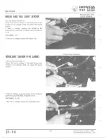 Preview for 328 page of Honda V 45 SABRE-VF750S 1982 Shop Manual