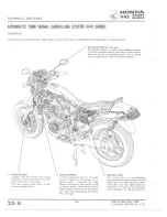 Preview for 339 page of Honda V 45 SABRE-VF750S 1982 Shop Manual