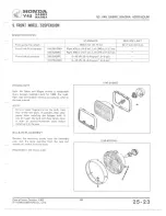 Предварительный просмотр 367 страницы Honda V 45 SABRE-VF750S 1982 Shop Manual