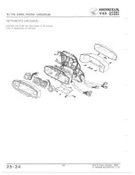 Предварительный просмотр 368 страницы Honda V 45 SABRE-VF750S 1982 Shop Manual