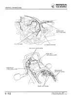 Предварительный просмотр 15 страницы Honda V30 Magna Manual