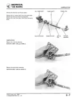 Предварительный просмотр 26 страницы Honda V30 Magna Manual