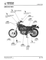 Предварительный просмотр 30 страницы Honda V30 Magna Manual