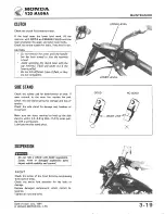 Предварительный просмотр 49 страницы Honda V30 Magna Manual