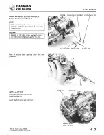 Предварительный просмотр 59 страницы Honda V30 Magna Manual