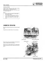 Предварительный просмотр 62 страницы Honda V30 Magna Manual