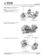 Предварительный просмотр 63 страницы Honda V30 Magna Manual