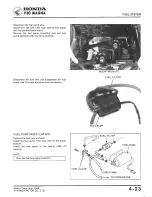 Предварительный просмотр 75 страницы Honda V30 Magna Manual