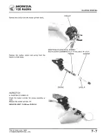 Предварительный просмотр 108 страницы Honda V30 Magna Manual