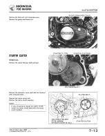 Предварительный просмотр 114 страницы Honda V30 Magna Manual