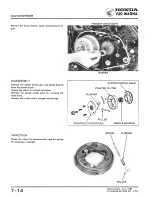 Предварительный просмотр 115 страницы Honda V30 Magna Manual