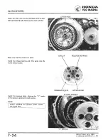 Предварительный просмотр 125 страницы Honda V30 Magna Manual