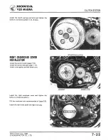 Предварительный просмотр 126 страницы Honda V30 Magna Manual