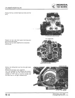 Предварительный просмотр 143 страницы Honda V30 Magna Manual