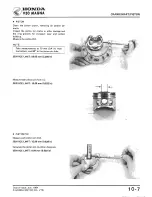 Предварительный просмотр 171 страницы Honda V30 Magna Manual